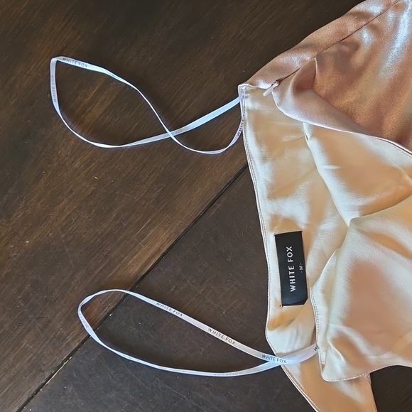 White Fox One Shoulder Dress - Picture 6 of 13